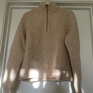 Toad & Co Wilde Quarter Zip Sweater, M